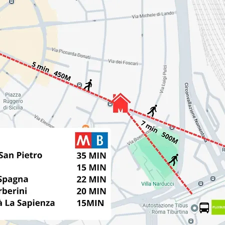 公寓 - Steps From Tiburtina Station By Hostand *